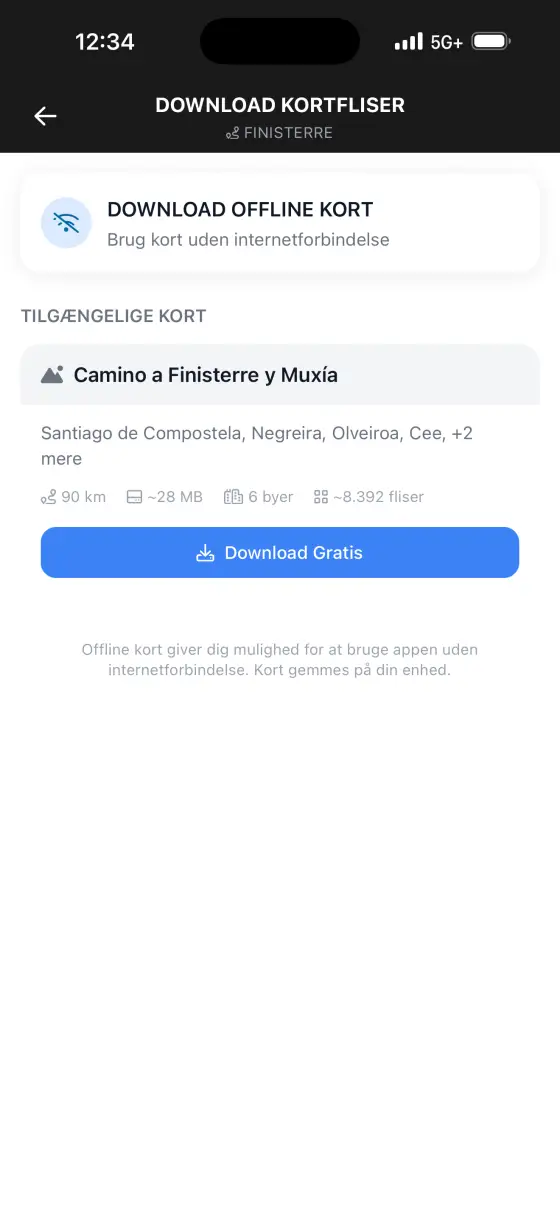 Camino Finisterre & Muxía — Itinerary planner