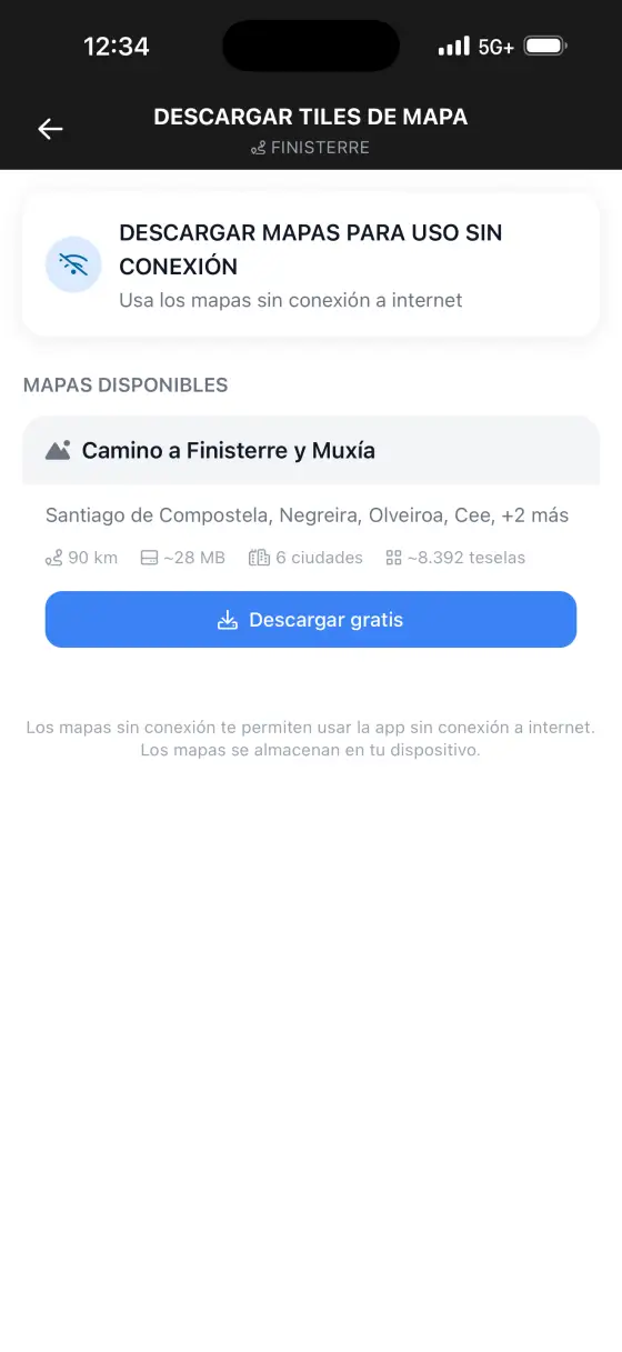 Camino Finisterre & Muxía — Itinerary planner