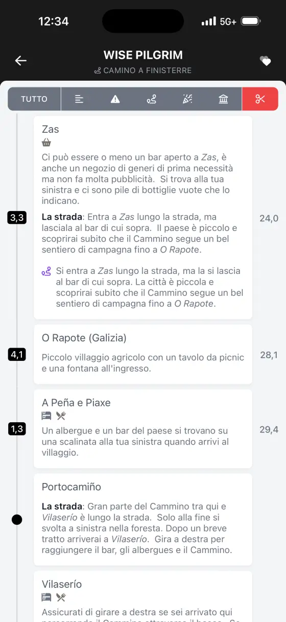 Camino Finisterre & Muxía — The route