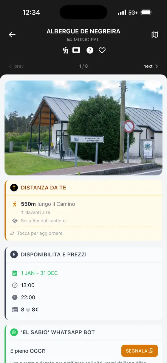 Camino Finisterre & Muxía — Accommodation