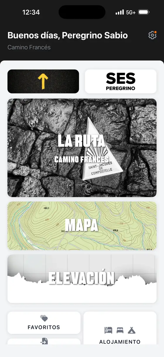 Camino Francés — Dashboard