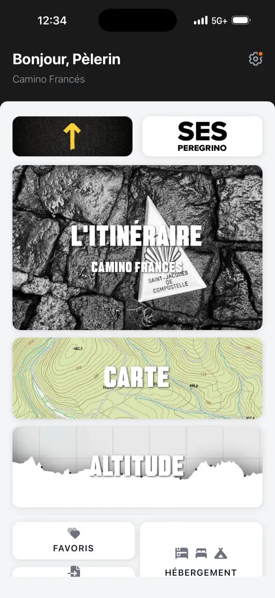 Camino Francés — Dashboard