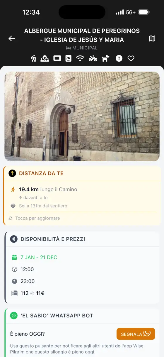 Camino Francés — Accommodation