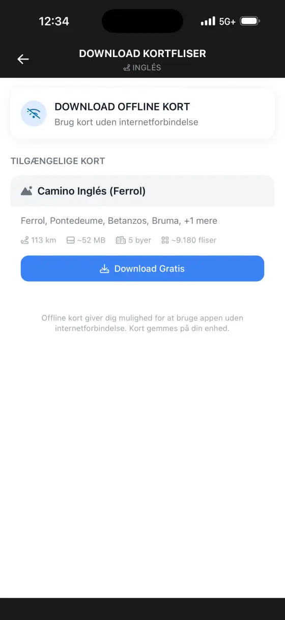 Camino Inglés — Itinerary planner