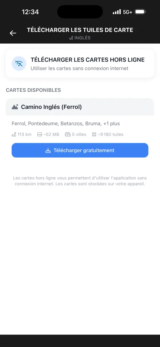 Camino Inglés — Itinerary planner