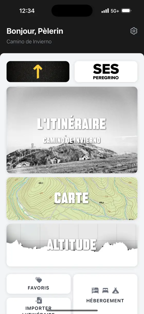 Camino de Invierno — Dashboard