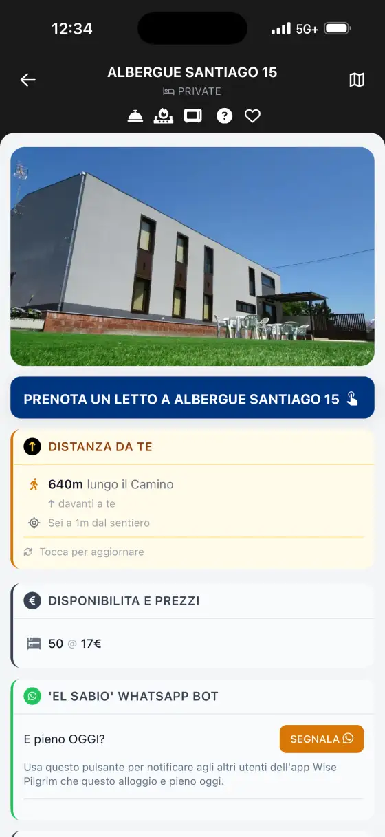 Camino de Invierno — Accommodation