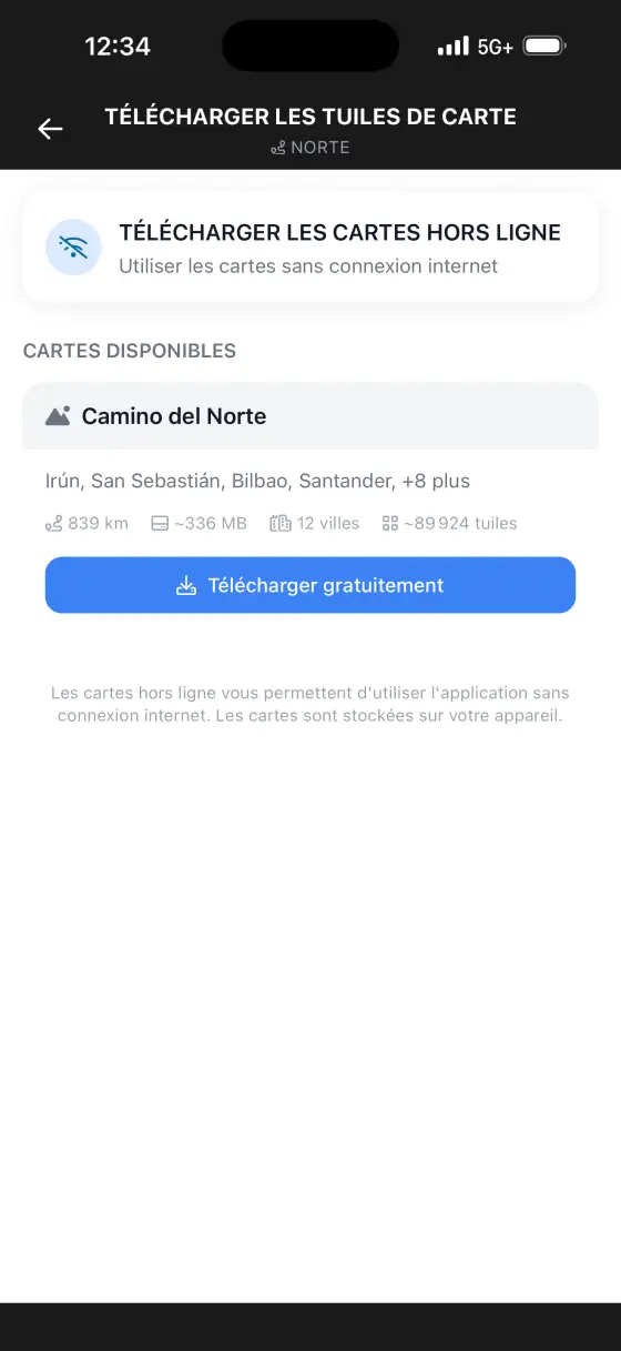 Camino del Norte — Itinerary planner