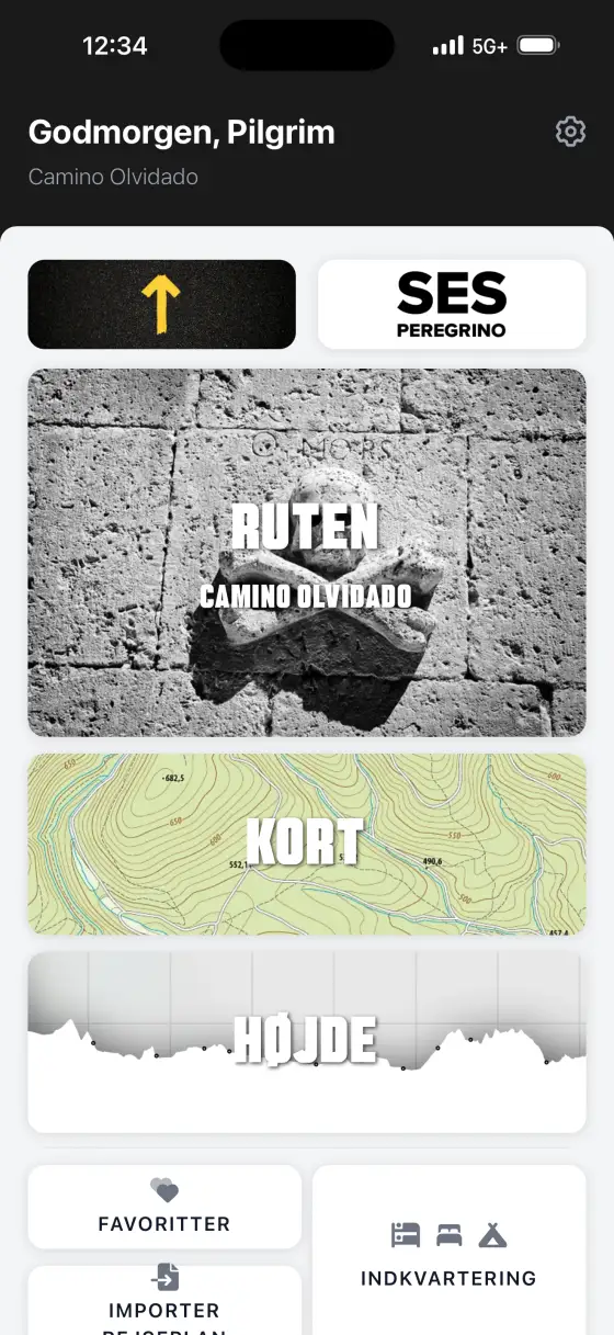 Camino Olvidado — Dashboard