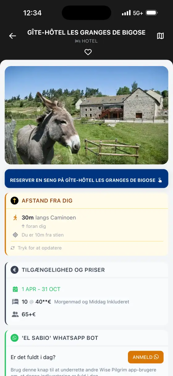 Via Podiensis (Le Puy) — Accommodation