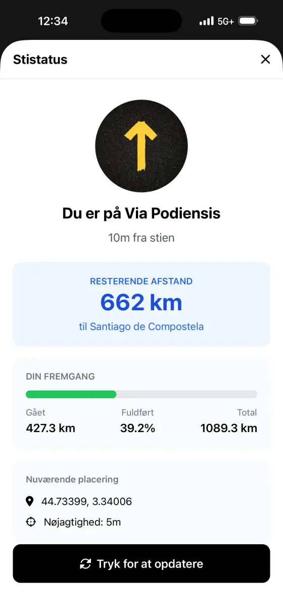Via Podiensis (Le Puy) — Trail status