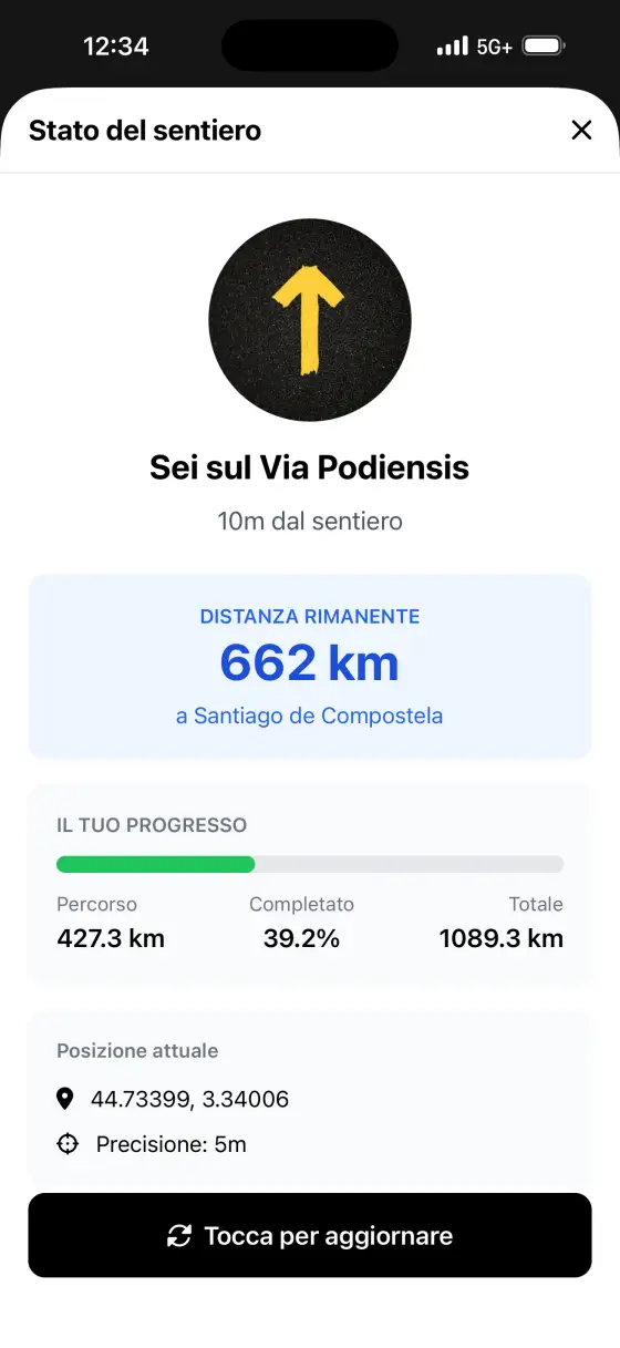 Via Podiensis (Le Puy) — Trail status