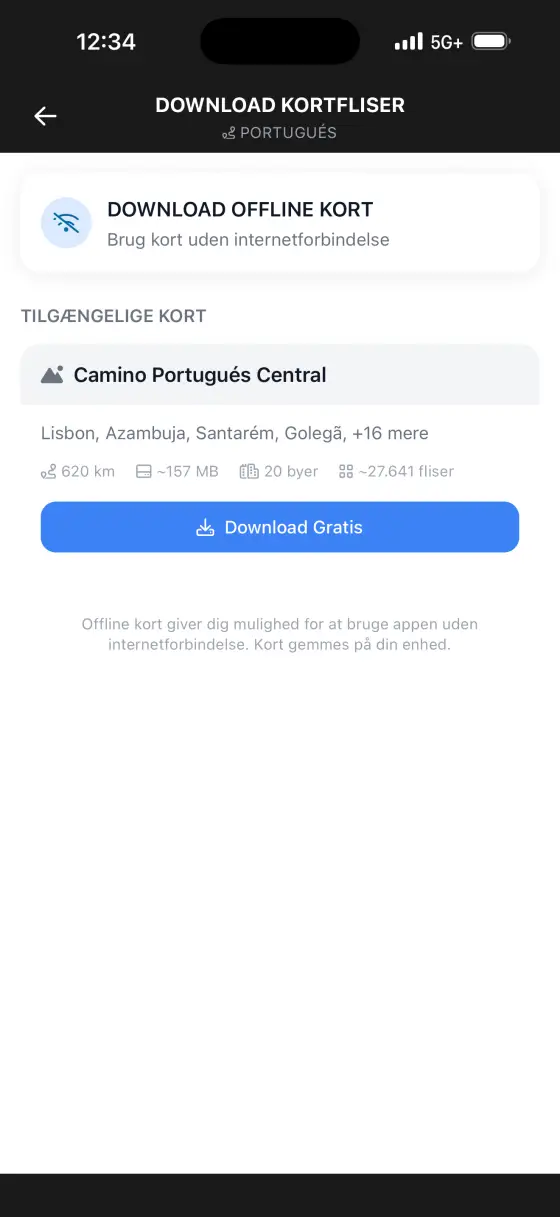 Camino Portugués — Itinerary planner