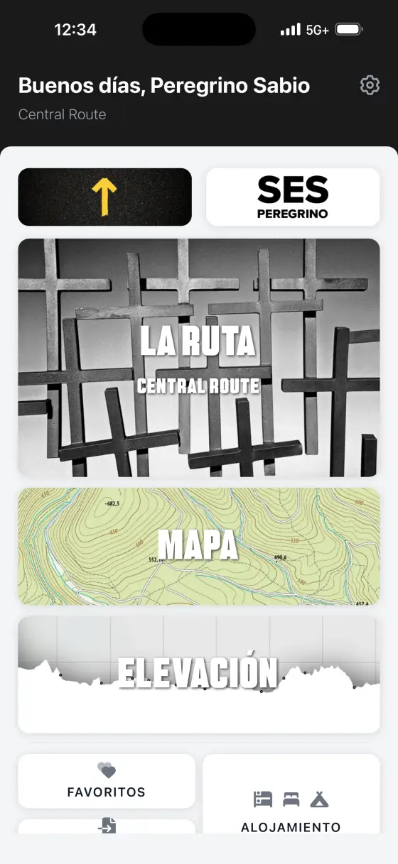 Camino Portugués — Dashboard