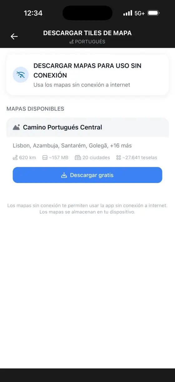 Camino Portugués — Itinerary planner