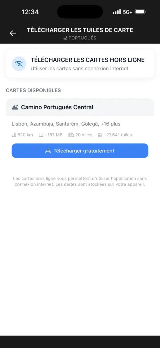 Camino Portugués — Itinerary planner