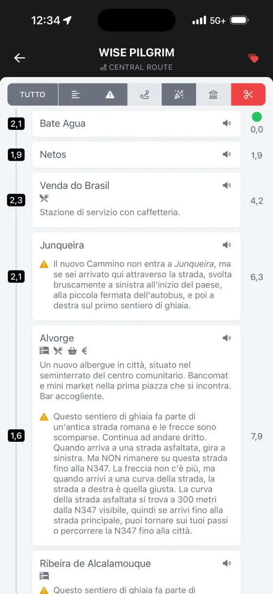 Camino Portugués — The route