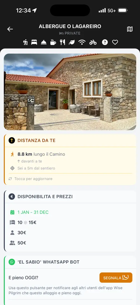 Camino Portugués — Accommodation