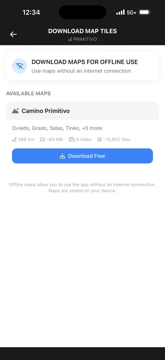 Camino Primitivo — Itinerary planner
