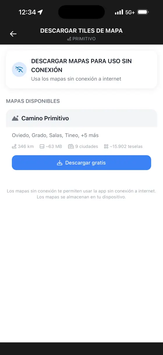 Camino Primitivo — Itinerary planner