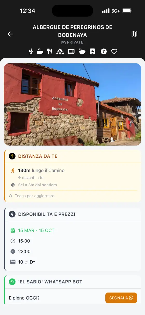 Camino Primitivo — Accommodation