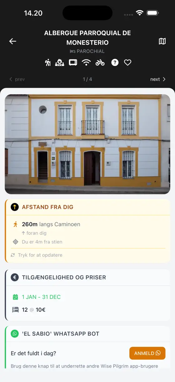Vía de la Plata — Accommodation