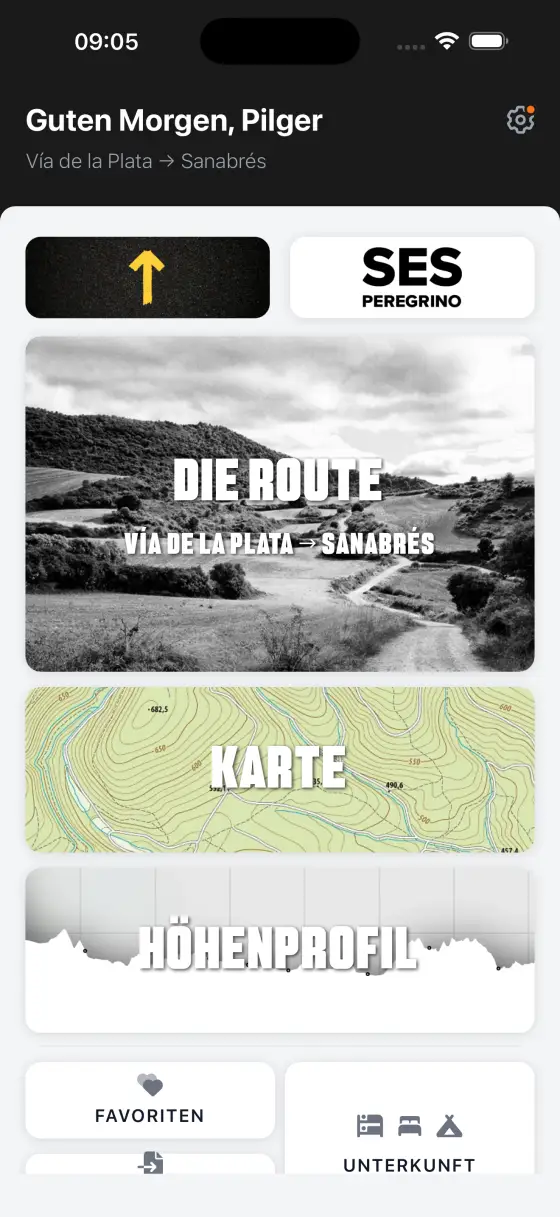 Vía de la Plata — Dashboard