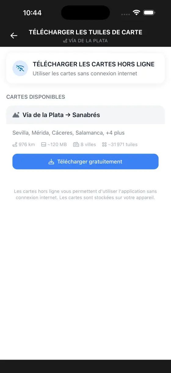 Vía de la Plata — Itinerary planner