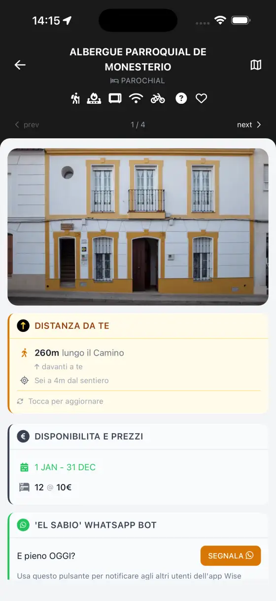 Vía de la Plata — Accommodation