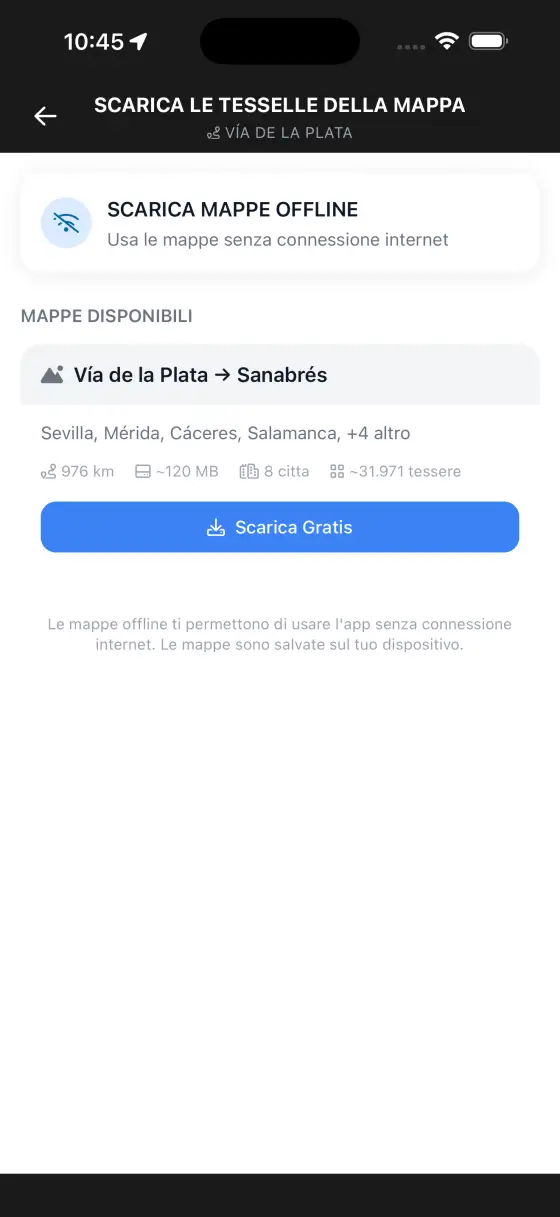 Vía de la Plata — Itinerary planner