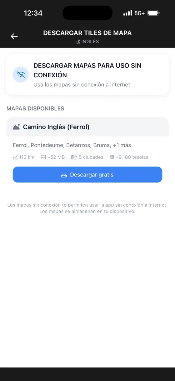 Camino Inglés — Itinerary planner