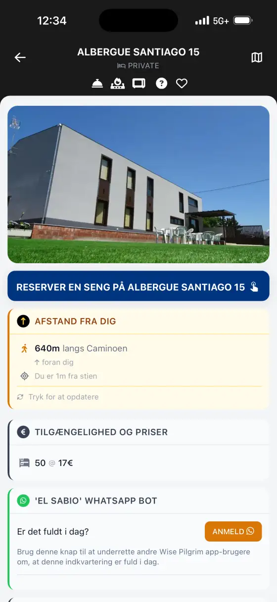 Camino de Invierno — Accommodation