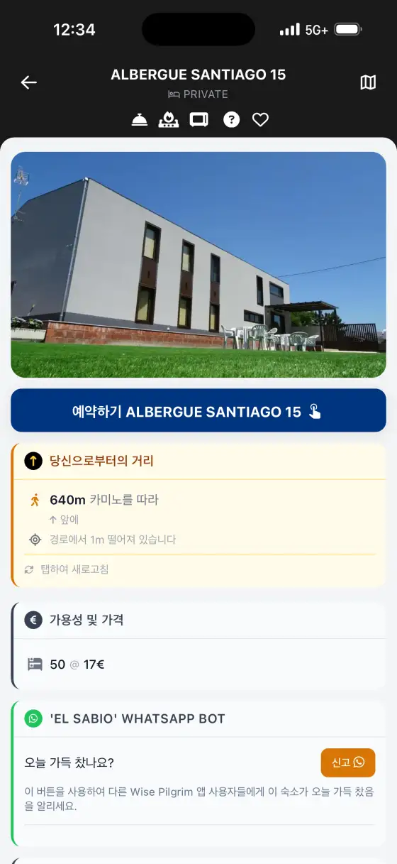 Camino de Invierno — Accommodation