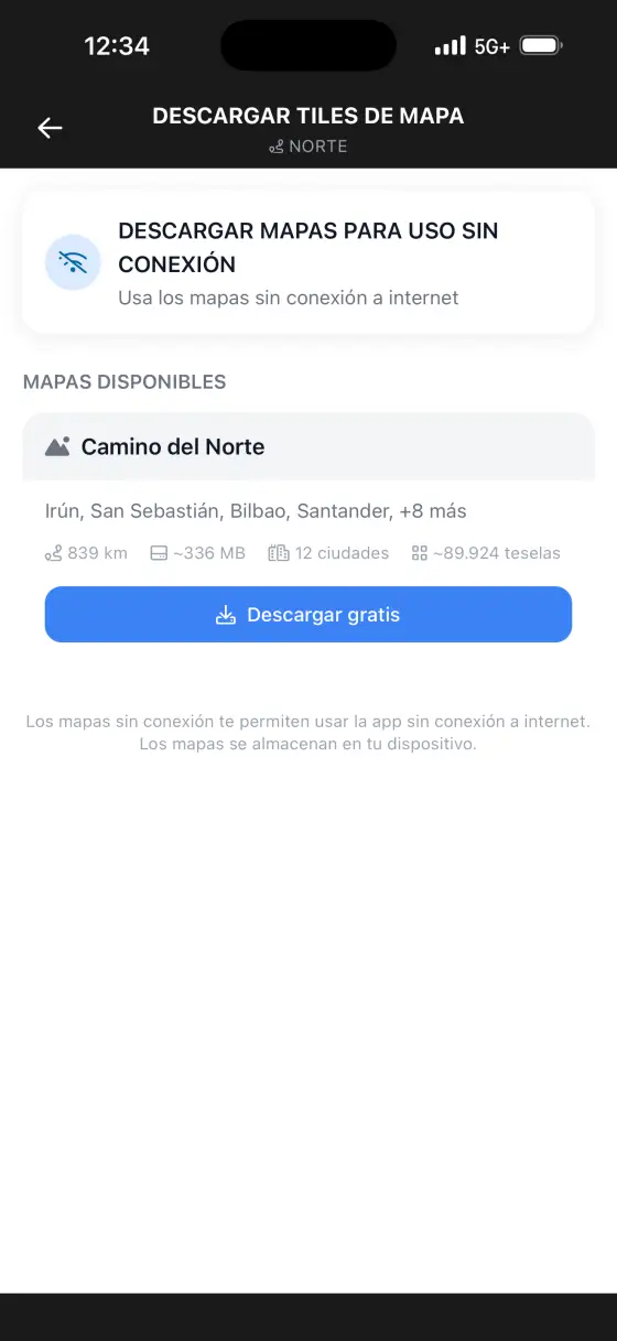Camino del Norte — Itinerary planner