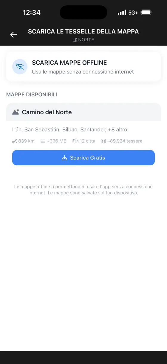 Camino del Norte — Itinerary planner