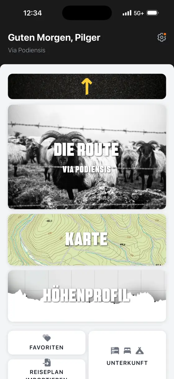 Via Podiensis (Le Puy) — Dashboard