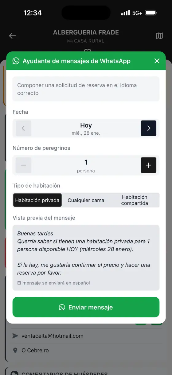 Via Podiensis (Le Puy) — Reservation helper