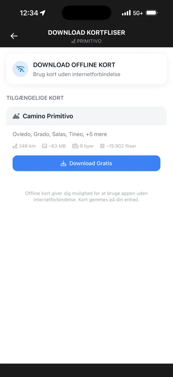 Camino Primitivo — Itinerary planner