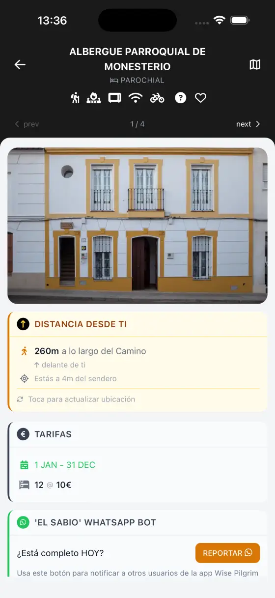Vía de la Plata — Accommodation